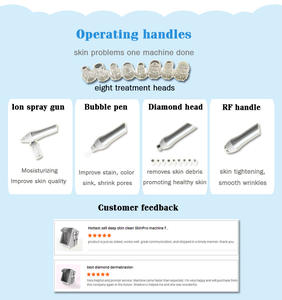 En İyi Cilt Bakımı Güzellik Salonu Ekipmanı Hydra Oksijen Jet Çok Fonksiyonlu Yüz Makinesi Siyah Nokta Temizleme Yüz Temizliği için - Product Image 6