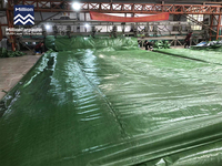 Bâche tissée en PE imprimée 180 g/m², imperméable, résistante aux UV, pour couverture de voiture extérieure, couleur personnalisée, fournie par l'usine de Linyi