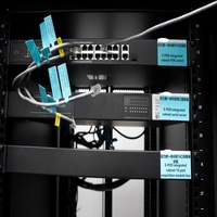 Infrastructure de centre de données micro IA modulaire et extensible avec armoire de serveur en rack et refroidissement CA N+1 pour les filiales bancaires