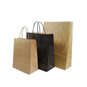 Sacs en papier kraft biodégradables écologiques pour l'emballage alimentaire, vente en gros personnalisée - Product Image 6