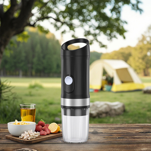 <span class=keywords><strong>Cafetera</strong></span> Espresso Portátil Semiautomática de Acero Inoxidable con Alimentación USB, <span class=keywords><strong>Cafetera</strong></span> de Cápsulas con Calentador, 25 Bares, 5 Tazas, Ecológica para Auto - Product Image 4