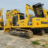 Excavator Komatsu PC350 PC350-7 PC350-8 Bekas, Tersedia, Wide Track Shoes Anti Sinking, Cocok untuk Medan Berlumpur