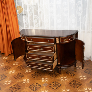 Muebles Antiguos Chinos para Sala de Estar, Gabinete Antiguo Tallado en Madera Maciza, Consola, Aparador de Esquina, Madera Maciza para Comedor - Product Image 3