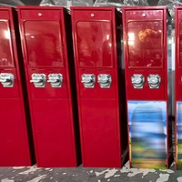 Vente flash : Distributeurs automatiques de tatouages, de cartes et d'autocollants mécaniques à deux colonnes, modèle TM250, pour cartes et articles Pokémon