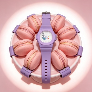 Reloj de Cuarzo con Diseño de Corazón de Dibujos Animados, Moda 2026, Correa de Plástico Informal, Resistente al Agua 3ATM, Reloj para Estudiantes, Reloj para Mujer - Product Image 4