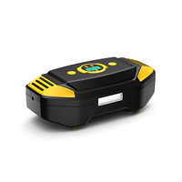 Compresseur d'air numérique pour voiture, gonfleur de pneus filaire, mini compresseur d'air portable, compresseur de pneus de voiture DC 7.4V, pompe à pneus