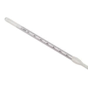 Hydromètre liquide de type verre Accessoires d'équipement de fermentation de bière Brasserie artisanale Barware Mètres de brassage à domicile Hydromètre de bière - Product Image 4