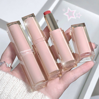 Nouveau design cosmétiques hydratant léger et lisse brillant à l'eau rouge à lèvres longue durée bâton à lèvres pour les femmes végétalien étanche