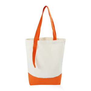 Logo personnalisé écologique Patchwork sac fourre-tout usage quotidien cadeau toile de coton sac fermeture éclair publicité Promotion Shopping - Product Image 4