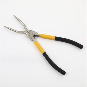 Pince à joint torique de 11 pouces, tête droite et coudée, en acier inoxydable, durable, pour la réparation de machines à laver - Product Image 1