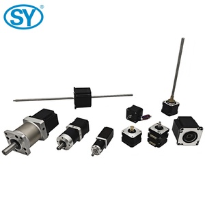 Actuador lineal híbrido personalizado con motor paso a paso <span class=keywords><strong>Nema</strong></span> 8 11 14 16 17 <span class=keywords><strong>23</strong></span> 24 28 34 AC/DC, tuerca de bronce, bloque de carcasa, placa y husillo T8 - Product Image 1