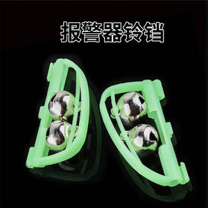 คันเบ็ดตกปลาแบบใช้มือและแบบใช้สาย 2 ระบบ พร้อมกระดิ่งเตือนขนาด 5 ซม. x 3.3 ซม. รูปทรงโค้ง ความไวสูง อุปกรณ์เสริม - Product Image 4