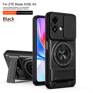 Lichicase 360 °   Funda Protectora para Teléfono con Anillo Giratorio y Protección de Cámara de Cobertura Total para ZTE Axon 60 Blade A35 A55 - Product Image 5