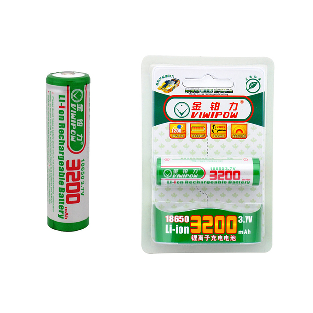 Factory Price 3.7 v 2600 MAh Lithium Ion Rechargeable 18650 Li-ion Battery