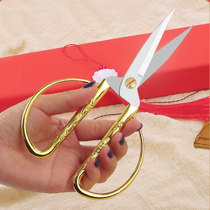 Ciseaux de cuisine en acier inoxydable <span class=keywords><strong>pour</strong></span> la couture, outils de point de croix, manche en alliage, coupe-plastique, fil à broder, tranchants - Product Image 5