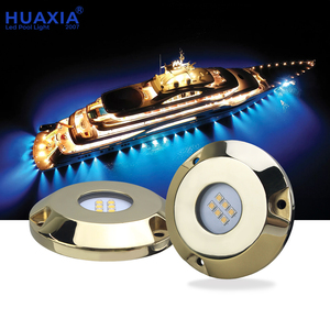 IP68ทองเหลืองกันน้ำ DC12V กำลังสูงไฟ LED ควบคุมระยะไกลแบบพกพาหรี่แสงได้ไฟสำหรับใช้ในสระน้ำ60W 120W 300W - Product Image 1