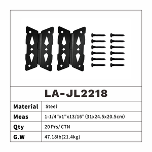 Charnière <span class=keywords><strong>papillon</strong></span> robuste en acier zingué avec peinture thermolaquée pour <span class=keywords><strong>portail</strong></span> de clôture (1 paire) - Product Image 5
