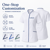 Uniformes Profesionales para Mujer OEM ODM, Ropa de Trabajo para Equipo, Uniformes Corporativos para Recepcionistas, Prendas de Corte Ajustado para Personal