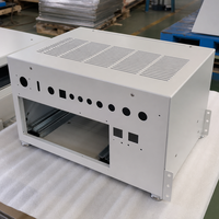 Boîtier de serveur en tôle d'aluminium sur mesure, châssis de rack, boîtier d'instrument électronique, boîtier de montage en rack