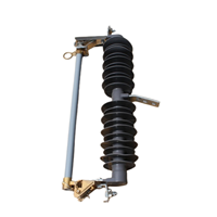 HPRWG2-35 Karet Silikon Load Break Drop Fuse Cutout Tegangan Tinggi Luar Ruangan Anti-Polusi 100A/200A 50Hz