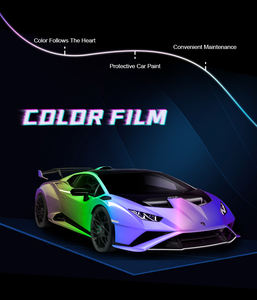 PET <strong>Release</strong> Liner Green Hell Edition <strong>Air</strong> Bubble Free Car Body Chameleon Gloss Metallic Green Car <strong>Vinyl</strong> Wrap - Product Image 5