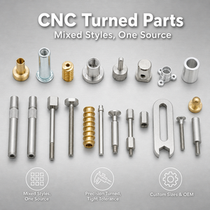 Custom Precision Stainless Steel Aluminum Titanium CNC Machining Milling Turning Parts OEM CNC Manufacturing Machining Service
