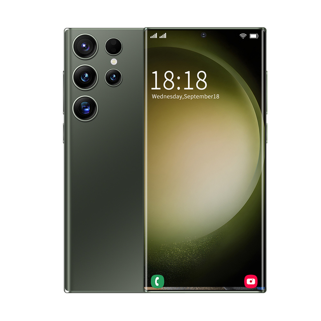 Hot Selling S23 ULTRA Original 7.3 Inch 12MP+200MP 16GB+1TB LTE HD Mobile Android Smartphone 10 Core Full Screen