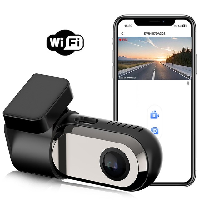 Wholesale Mini Size Car Dashcam Black Box Remote Control with Android USB Wifi DVR Camera MicroSD Media-for Car Recording