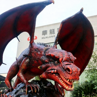 Dragon Traditionnel Ancien Simulé pour Halloween Animatronique