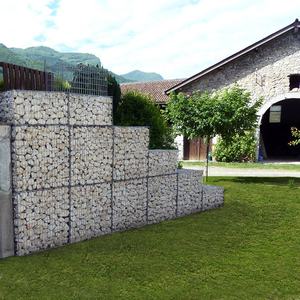 Erozyon kontrolü kıvrımlı kare <span class=keywords><strong>Gabion</strong></span> kutusu bükme/PVC kaplı galvanizli <span class=keywords><strong>Gabion</strong></span> ile istinat duvarı - Product Image 5