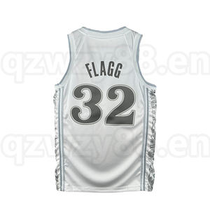 2025 nuevo <span class=keywords><strong>James</strong></span> <span class=keywords><strong>Thompson</strong></span> Lakers baloncesto Jersey transpirable de talla grande hombres 100% poliéster secado rápido Venta caliente mejor calidad - Product Image 2