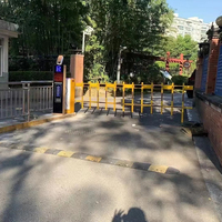 DC 24V Brush less Boom Barrier Gate ANPR Automatische Kennzeichen erkennung für das Parken von Fahrzeugen Auto Pay Drehkreuze