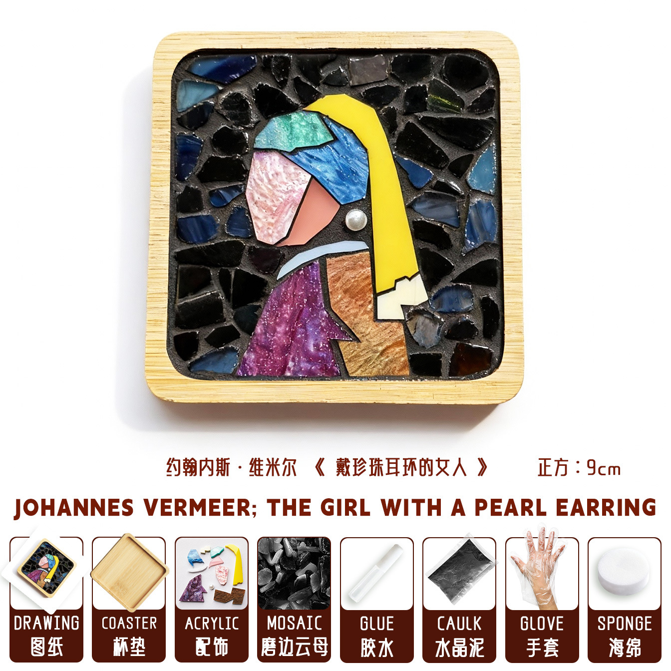 Girl with a pearl earring pro materials kit