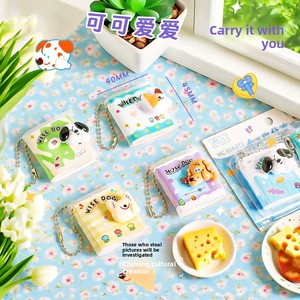 Mini Quaderno Smart Puppy - Design con Ciondolo Carino, Regalo per Studenti, Pagine Colorate, Taccuino Tascabile - Product Image 2