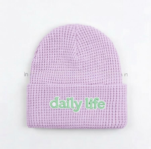 Gorras Bordadas Personalizadas al por Mayor, Gorras de Hilo Marrón y Negro para Hombre y Mujer, Boinas Tejidas para Mujer - Product Image 6
