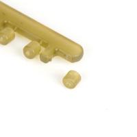Kit de 10 perles pour hameçons de pêche à la carpe, stoppeurs pour hameçons de montage sur brin, accessoires de pêche à la carpe