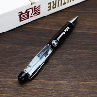 Nouveauté acceptée stylo à bille liquide rempli d'huile stylo à panneau coulissant pour Sexy Beauty Striptease Creative Promotion stylo rempli d'huile