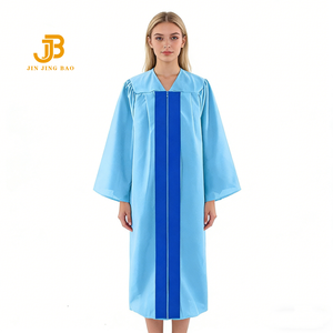 Túnicas de Graduación ODM OEM 2026, Vestidos de Coro Escolar e Iglesia, <span class=keywords><strong>100</strong></span>% Poliéster, Unisex para Adultos - Product Image 1