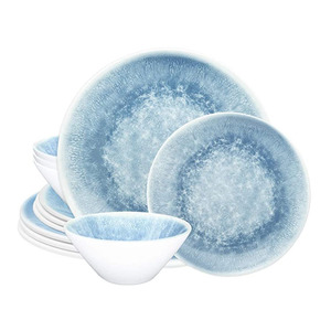 Yellow melamine unbreakable <span class=keywords><strong>restaurant</strong></span> dinnerware set - Product Image 3