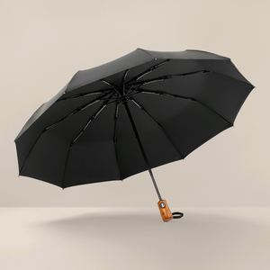 Factory Customized Wholesale Custom <b>Windproof</b> Fully-Automatic Folding Anti UV Business Style Reverse Folding Travel <b>Umbrella</b> - Product Image 5