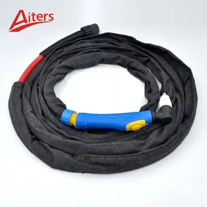 Plasma Cutting Torch PT31 Head Body Hand Held with 4M 8M Cable for 40A Current Blue Head Torch