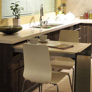 Glissières de meubles pliantes réglables en alliage d'aluminium dissimulées télescopique rallonge de table de salle à manger mécanisme coulissant - Product Image 6