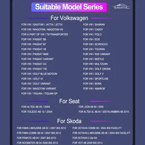 Đầu CD xe hơi Android 2DIN cho Volkswagen Golf 5 6 Polo Passat B6 B7 CC Skoda Jetta, đa phương tiện, tích hợp Carplay, Wifi, <span class=keywords><strong>GPS</strong></span> dẫn đường - Product Image 5