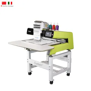 Yuemei new type single head embroidery machine computerized easy towel device embroidery machines with prices