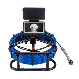 Système <span class=keywords><strong>d</strong></span>'endoscopie de canalisation étanche avec câble de 10-50 m, moniteur LCD 7 pouces, prise en charge du DVR, caméra <span class=keywords><strong>d</strong></span>'<span class=keywords><strong>inspection</strong></span> industrielle pour tuyaux <span class=keywords><strong>d</strong></span>'égout de 17 mm - Product Image 1