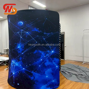 SMOOTH Factory Direct 360 Photo Booth <b>RGB</b> Light Metal Aluminum Alloy Remote <b>Control</b> for Wedding Backdrop - Product Image 4
