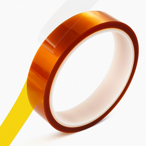 Ruban adhésif polyimide haute température <span class=keywords><strong>Miaosen</strong></span> MS-06, double face, silicone, sensible à la pression, isolation industrielle, masquage, poudre - Product Image 1