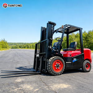 <span class=keywords><strong>Forklift</strong></span> Diesel 4 Ton Ekstra Berat Mesin 60KW Kapasitas Super Daya Tinggi untuk Penanganan Material Skala Besar - Product Image 1