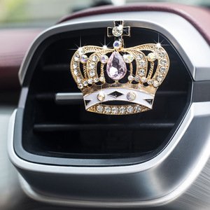 Alloy Car Decor Diamond Purse Air Freshener Auto Outlet Perfume <strong>Clip</strong> Scent <strong>Diffuser</strong> Bling Crystal Car Accessories for Women - Product Image 2