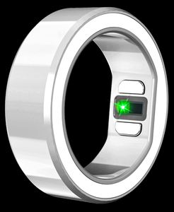 Anillo Inteligente CITICITY de Acero Inoxidable y Cerámica, con Control por Aplicación, Resistente al Agua IP68, Rastreador Personal con Estuche de Carga, Certificaciones CE, FCC y RoHS - Product Image 5